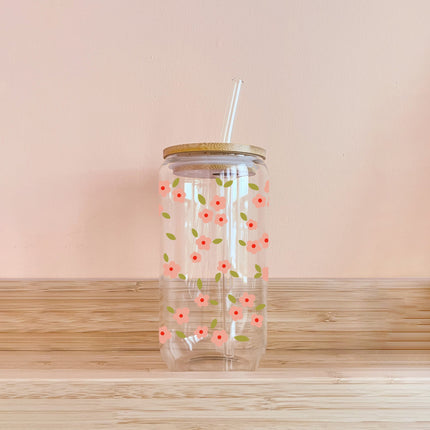 Verre boho - Bloom rose