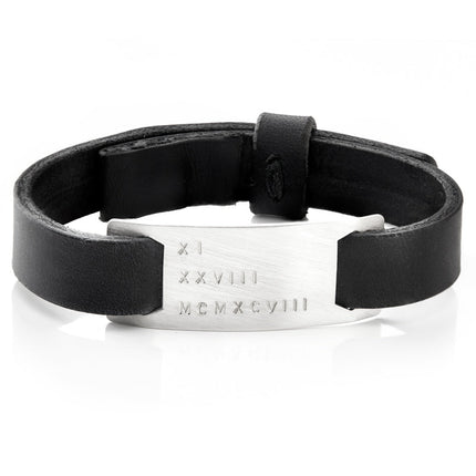 Marley Black Leather Bracelet