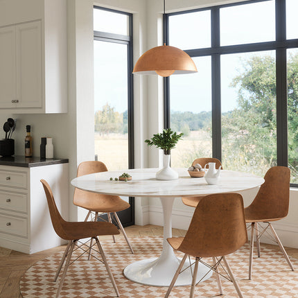 Metro Checkered Natural Rug