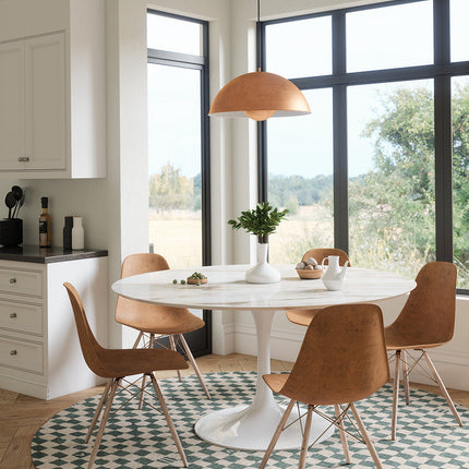 Metro Checkered Slate Green Rug