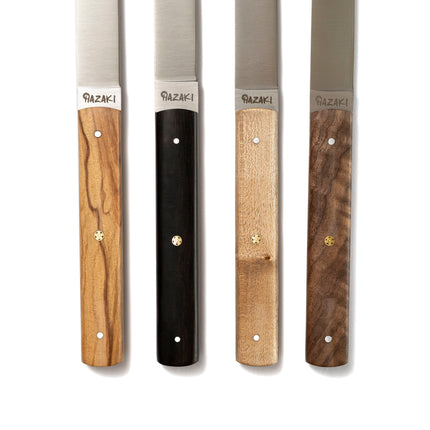 Hazaki Steak Knives 4 pc Kit - Mixed Wood