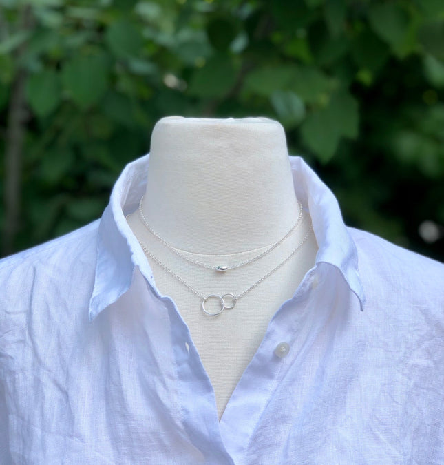 Mother Daughter Seed Necklace Layers