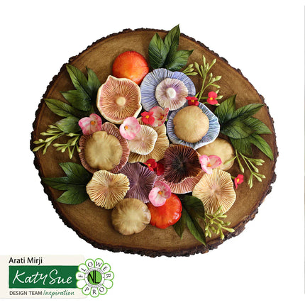 Flower Pro Toadstools and Mushrooms Mould and Veiner