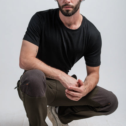 Men's Green Adventure Water Resistant Pants