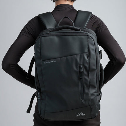 Voyager Expandable Backpack 26L / 38L with Built-in Rain Coat