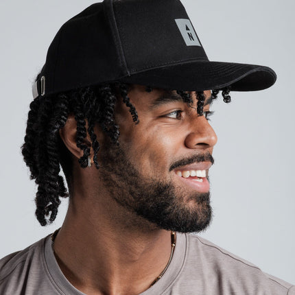 Water-Resistant Cap with Reflective "N"