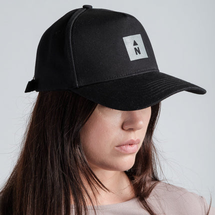 Water-Resistant Cap with Reflective "N"