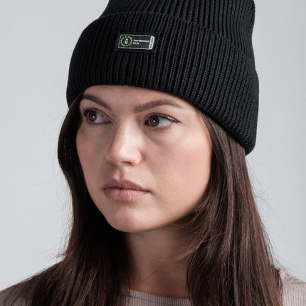 Winter Knit Cotton Beanie