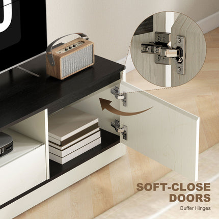 Palmer TV Stand for 55-65 Inch TVs-White