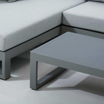 Oasis 3-Piece Aluminum Outdoor Sectional