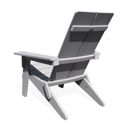 Adirondack Polymer Outdoor Folding Chair with Cupholder