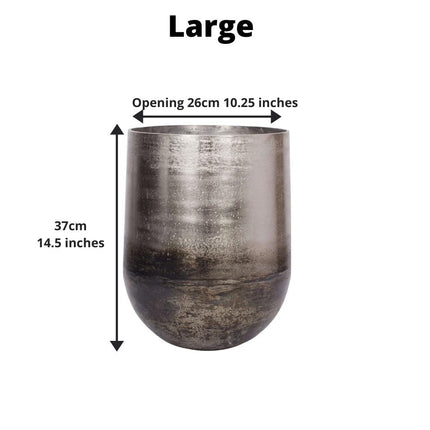 Petra - Brass Planter (Multiple Sizes)