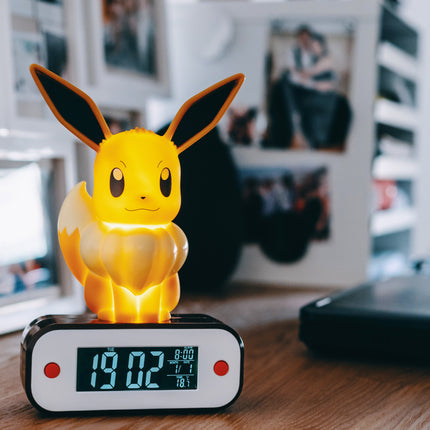 Pokémon Eevee Light-up 3D Figure Alarm Clock