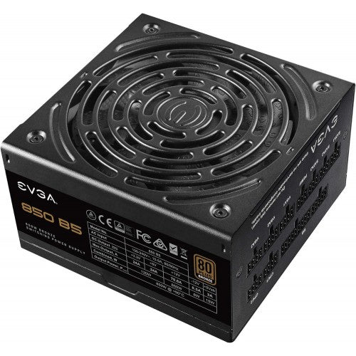 eVGA 850W 80 Plus BRONZE Fully Modular ATX Power Supply 220-B5-0850-V1