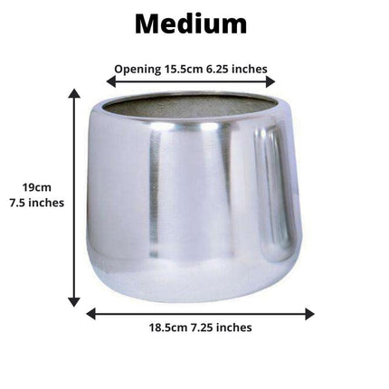 Paola - Brass Floor Planter (Multiple Sizes)