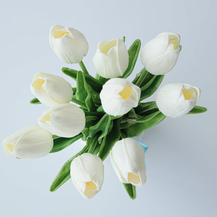 Nira Artificial 10Pcs Tulip Bouquet 13''X5''