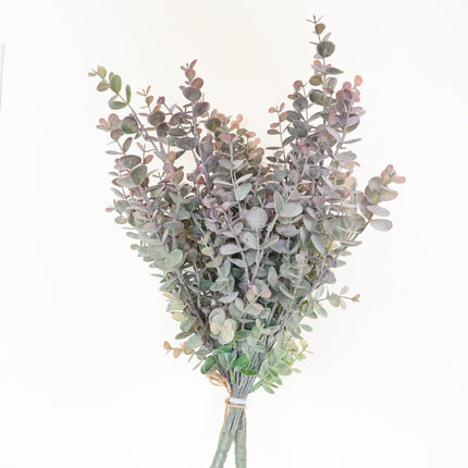 Merida Artificial Purple & Green Eucalyptus Bouquet 12.5'' X 12' (Set Of 2)