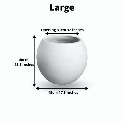 Rolo Round Cement Planter (Multiple Sizes)