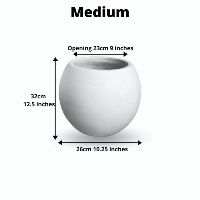 Rolo Round Cement Planter (Multiple Sizes)