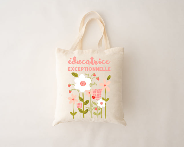 Sac réutilisable - éducatrice exceptionnelle
