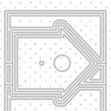 SL Cutting Die Bird House Essentials 166x102x1mm 1 PC nr.145