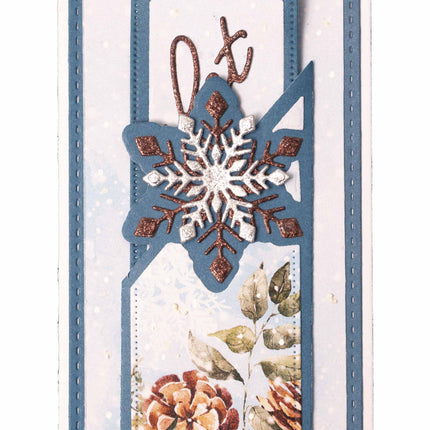 SL Cutting Dies Snow Tag Essentials 100x142x1mm 12 PC nr.555