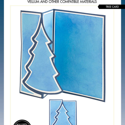SL Cutting Die Tree Card Essentials 148x210x1mm 14 PC nr.563
