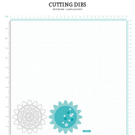 SL Cutting Die Circle Shape Essentials 88x88x1mm 5 PC nr.576