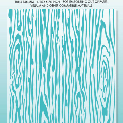 SL Embossing Folders Wooden Planks Essentials 1 PC