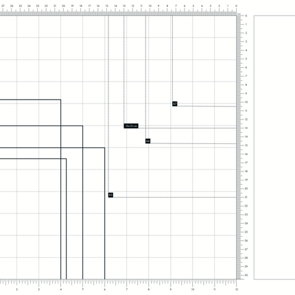 SL Magnetic Glass Mat 4 Magnets Included Essentials 450x350x10mm 1 PC nr.01