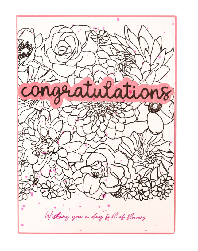 SL Clear Stamp Summer Bouquet Essentials 88.5x131.5x3mm 4 PC nr.424