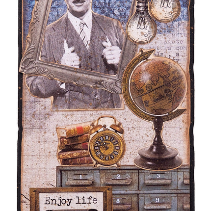 SL Cutting Die Tag Shapes Grunge Collection 6 PC