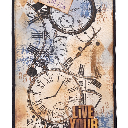 SL Cutting Die Tag Shapes Grunge Collection 6 PC