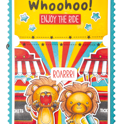 SL Stamp & Die Theme Park Sweet Stories 14 PC