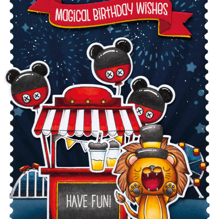 SL Stamp & Die Theme Park Sweet Stories 14 PC