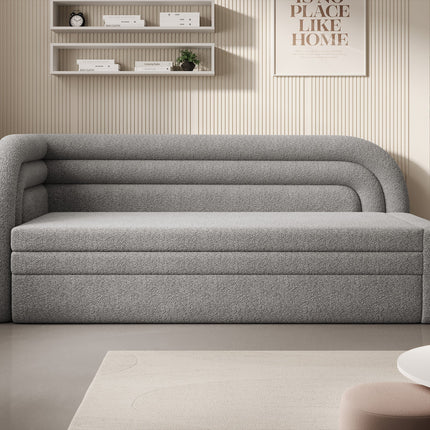 Fabillo Storage Sleeper Sofa - Light Grey