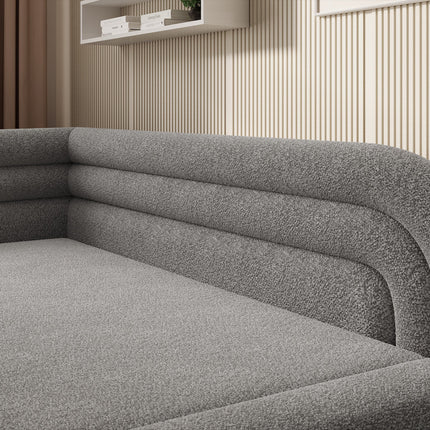 Fabillo Storage Sleeper Sofa - Light Grey