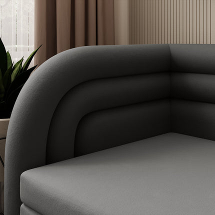 Fabillo Storage Sleeper Sofa - Dark Grey