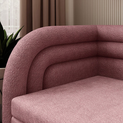 Fabillo Storage Sleeper Sofa - Blush