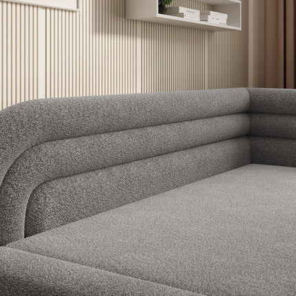 Fabillo Storage Sleeper Sofa - Light Grey