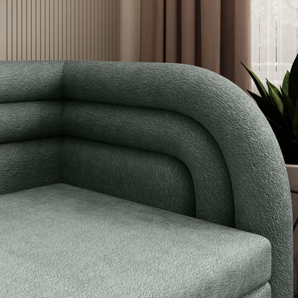 Fabillo Storage Sleeper Sofa - Moss Green