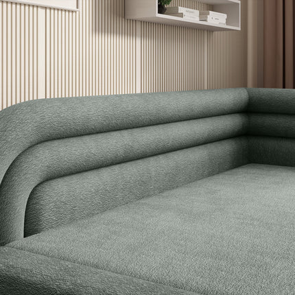 Fabillo Storage Sleeper Sofa - Moss Green