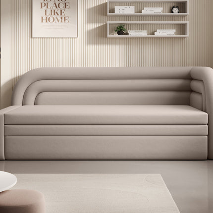 Fabillo Storage Sleeper Sofa - Beige