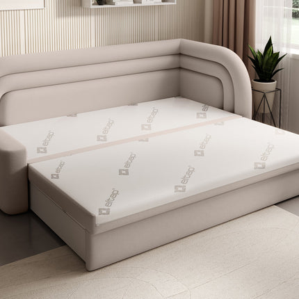 Fabillo Storage Sleeper Sofa - Beige
