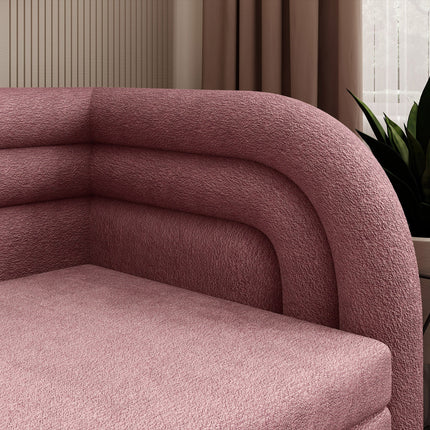 Fabillo Storage Sleeper Sofa - Blush