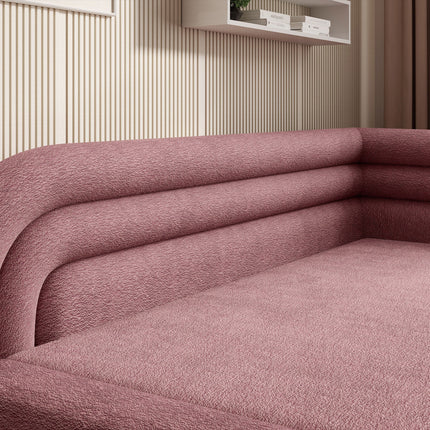 Fabillo Storage Sleeper Sofa - Blush