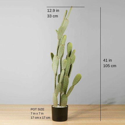 Solo Artificial Cactus Potted Plant 41''