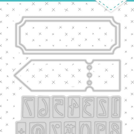 Cutting Die Numbers Essentials nr.360