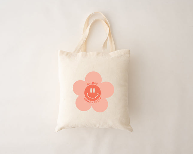 Sac réutilisable - super éducatrice