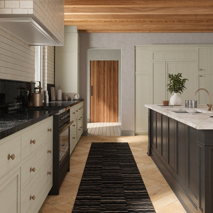 Sahara Black & Natural Rug